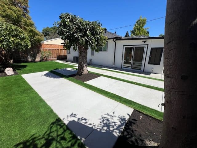 Project Modern Turf and Concrete Landscaping Project image