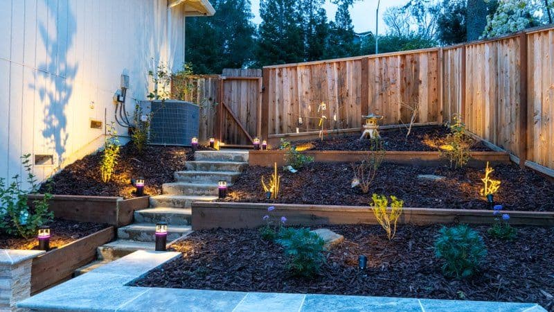 Elevate Your Outdoor Space with Stonework and Soft Lighting